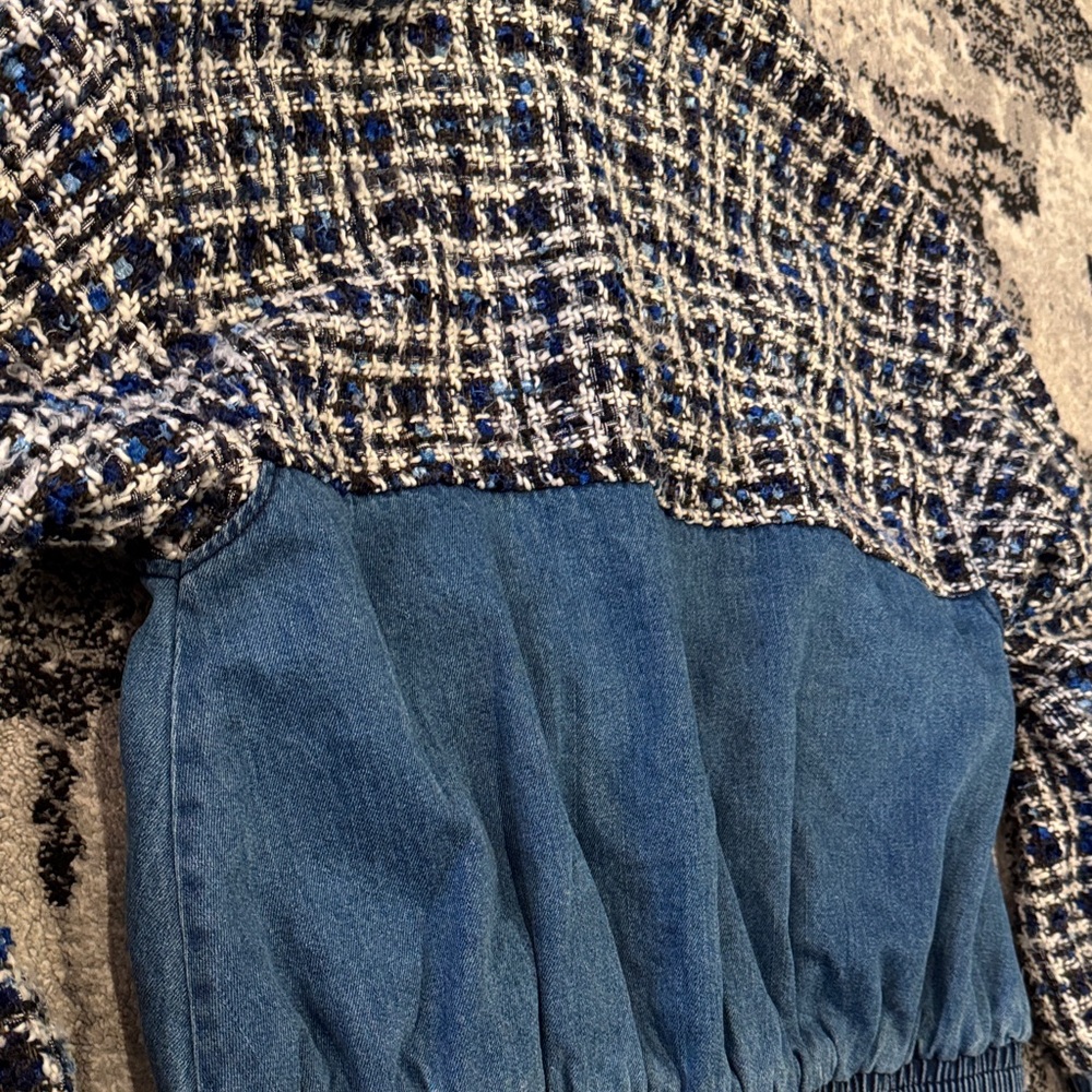 Tweed Denim Jacket - Picture 13 of 16